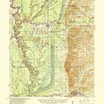 United States Geological Survey Crowder, MS (1939, 62500-Scale) digital map