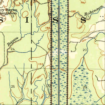 United States Geological Survey Crowder, MS (1939, 62500-Scale) digital map