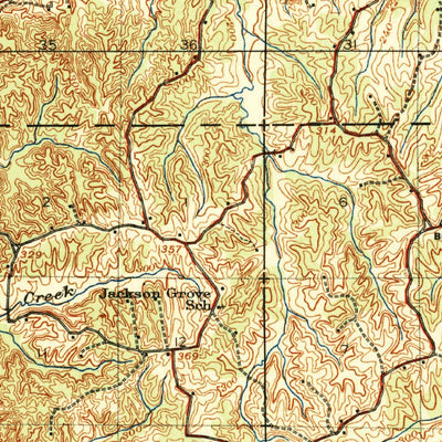 United States Geological Survey Crowder, MS (1939, 62500-Scale) digital map