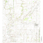 United States Geological Survey Crowder, MS (1982, 24000-Scale) digital map