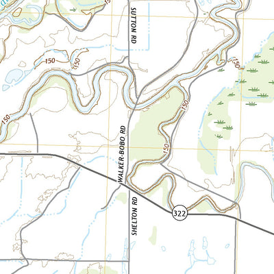 United States Geological Survey Crowder, MS (2020, 24000-Scale) digital map