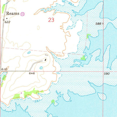 United States Geological Survey Crowder, OK (1971, 24000-Scale) digital map