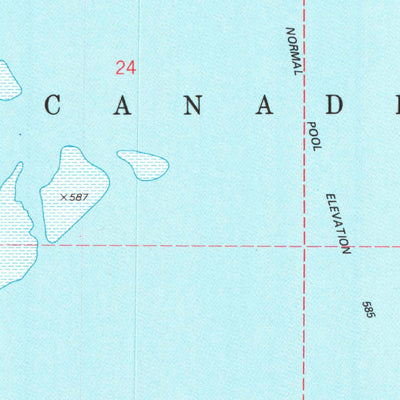 United States Geological Survey Crowder, OK (1971, 24000-Scale) digital map