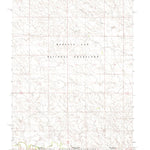 United States Geological Survey Crowe Dam, SD-NE (1982, 25000-Scale) digital map