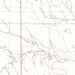 United States Geological Survey Crowe Dam, SD-NE (1982, 25000-Scale) digital map