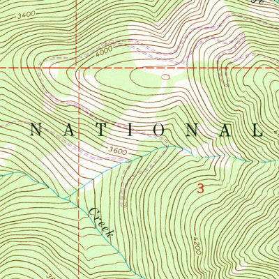 United States Geological Survey Crowell Mountain, MT (1963, 24000-Scale) digital map