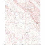 United States Geological Survey Crowheart NE, WY (1957, 24000-Scale) digital map