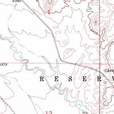 United States Geological Survey Crowheart NE, WY (1957, 24000-Scale) digital map