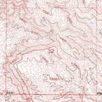 United States Geological Survey Crowheart NE, WY (1957, 24000-Scale) digital map