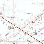 United States Geological Survey Crowheart, WY (1952, 24000-Scale) digital map