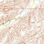 United States Geological Survey Crowheart, WY (1952, 24000-Scale) digital map