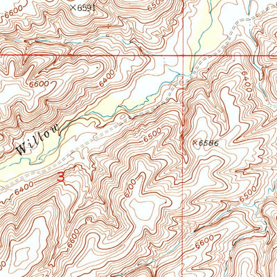 United States Geological Survey Crowheart, WY (1952, 24000-Scale) digital map