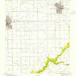 United States Geological Survey Crowley East, LA (1954, 31680-Scale) digital map