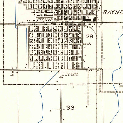 United States Geological Survey Crowley East, LA (1954, 31680-Scale) digital map