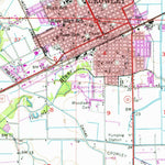 United States Geological Survey Crowley, LA (1955, 62500-Scale) digital map
