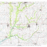 United States Geological Survey Crowley, LA (1985, 100000-Scale) digital map