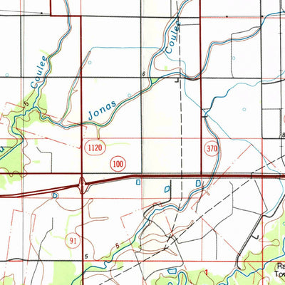 United States Geological Survey Crowley, LA (1985, 100000-Scale) digital map