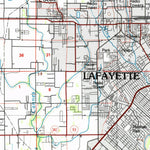 United States Geological Survey Crowley, LA (1985, 100000-Scale) digital map