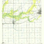 United States Geological Survey Crowley West, LA (1949, 31680-Scale) digital map