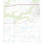 United States Geological Survey Crowley West, LA (2020, 24000-Scale) digital map