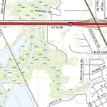 United States Geological Survey Crowley West, LA (2020, 24000-Scale) digital map