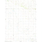 United States Geological Survey Crown Butte Creek NW, ND (1980, 24000-Scale) digital map