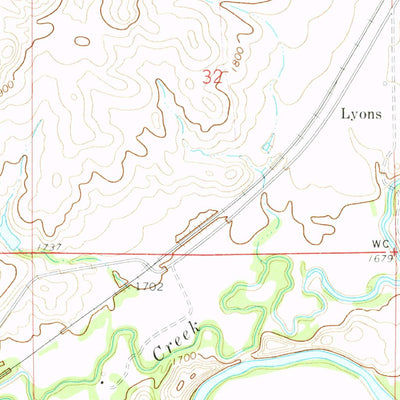United States Geological Survey Crown Butte Lake, ND (1972, 24000-Scale) digital map