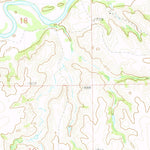 United States Geological Survey Crown Butte Lake, ND (1972, 24000-Scale) digital map