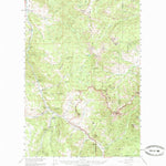 United States Geological Survey Crown Butte, MT-WY (1955, 62500-Scale) digital map