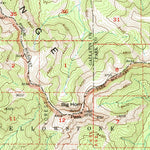 United States Geological Survey Crown Butte, MT-WY (1955, 62500-Scale) digital map