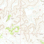 United States Geological Survey Crown Butte, ND (1972, 24000-Scale) digital map
