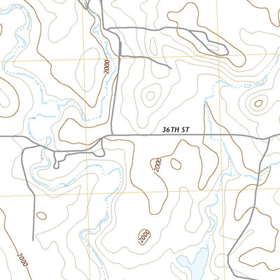 United States Geological Survey Crown Butte NW, ND (2020, 24000-Scale) digital map