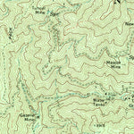 United States Geological Survey Crown King, AZ (1969, 24000-Scale) digital map