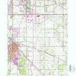 United States Geological Survey Crown Point, IN (1962, 24000-Scale) digital map