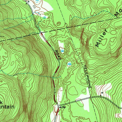 United States Geological Survey Crown Point, NY-VT (1950, 24000-Scale) digital map