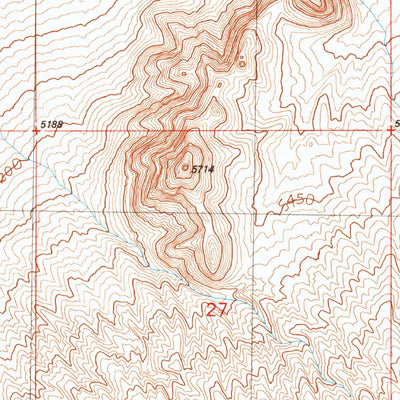 United States Geological Survey Crows Nest, NV (1990, 24000-Scale) digital map