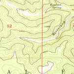 United States Geological Survey Crows Nest Peak, SD (1956, 24000-Scale) digital map