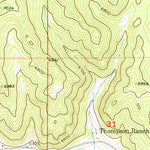 United States Geological Survey Crows Nest Peak, SD (1956, 24000-Scale) digital map