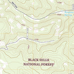 United States Geological Survey Crows Nest Peak, SD (2021, 24000-Scale) digital map