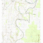 United States Geological Survey Crowville, LA (1983, 24000-Scale) digital map