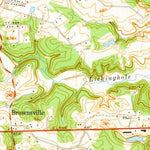 United States Geological Survey Crozet, VA (1965, 24000-Scale) digital map