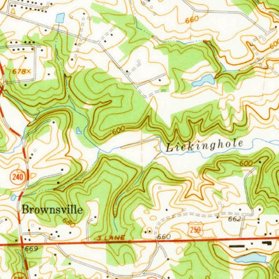 United States Geological Survey Crozet, VA (1965, 24000-Scale) digital map