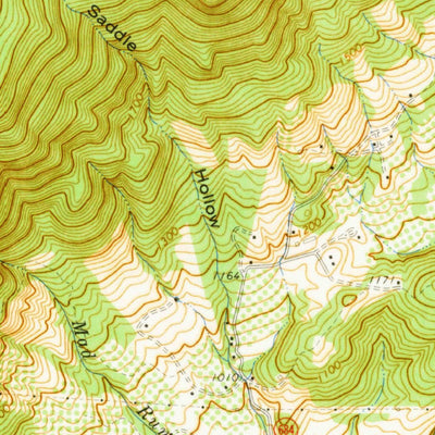 United States Geological Survey Crozet, VA (1965, 24000-Scale) digital map