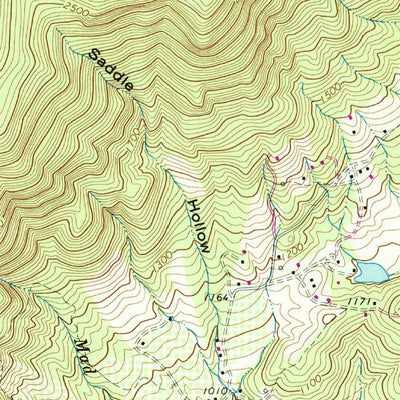 United States Geological Survey Crozet, VA (1973, 24000-Scale) digital map