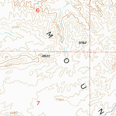 United States Geological Survey Crozier Peak, AZ (1949, 24000-Scale) digital map