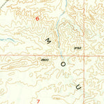 United States Geological Survey Crozier Peak, AZ (1950, 24000-Scale) digital map