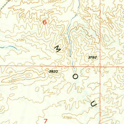 United States Geological Survey Crozier Peak, AZ (1950, 24000-Scale) digital map