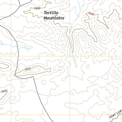 United States Geological Survey Crozier Peak, AZ (2021, 24000-Scale) digital map