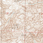 United States Geological Survey Crucero Hill, CA (1983, 24000-Scale) digital map