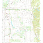 United States Geological Survey Cruger, MS (1982, 24000-Scale) digital map